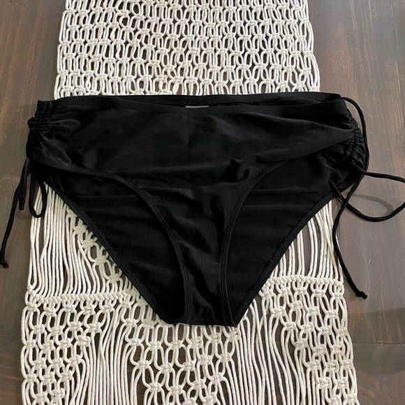 torrid Other - Torrid black bikini bottoms w side ruching
